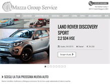 Tablet Screenshot of mazzagroup.it